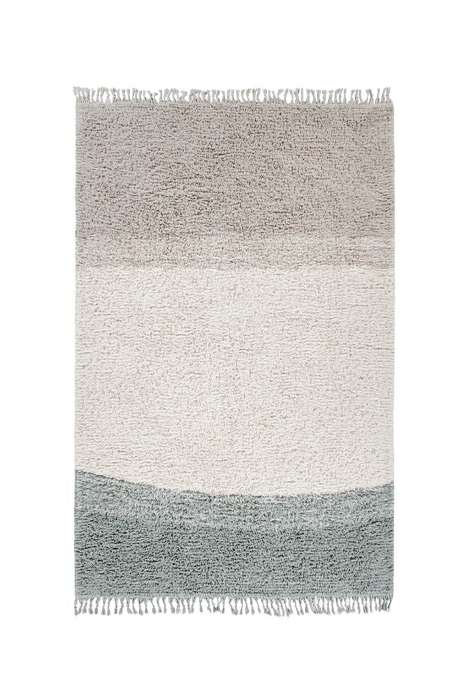 Into the Blue Washable Wool Rug