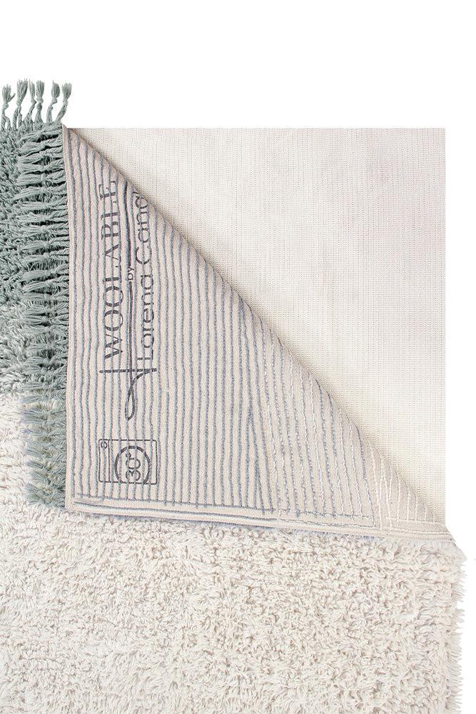 Into the Blue Washable Wool Rug