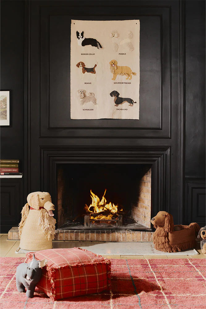 Handloom Puff Mapple Red