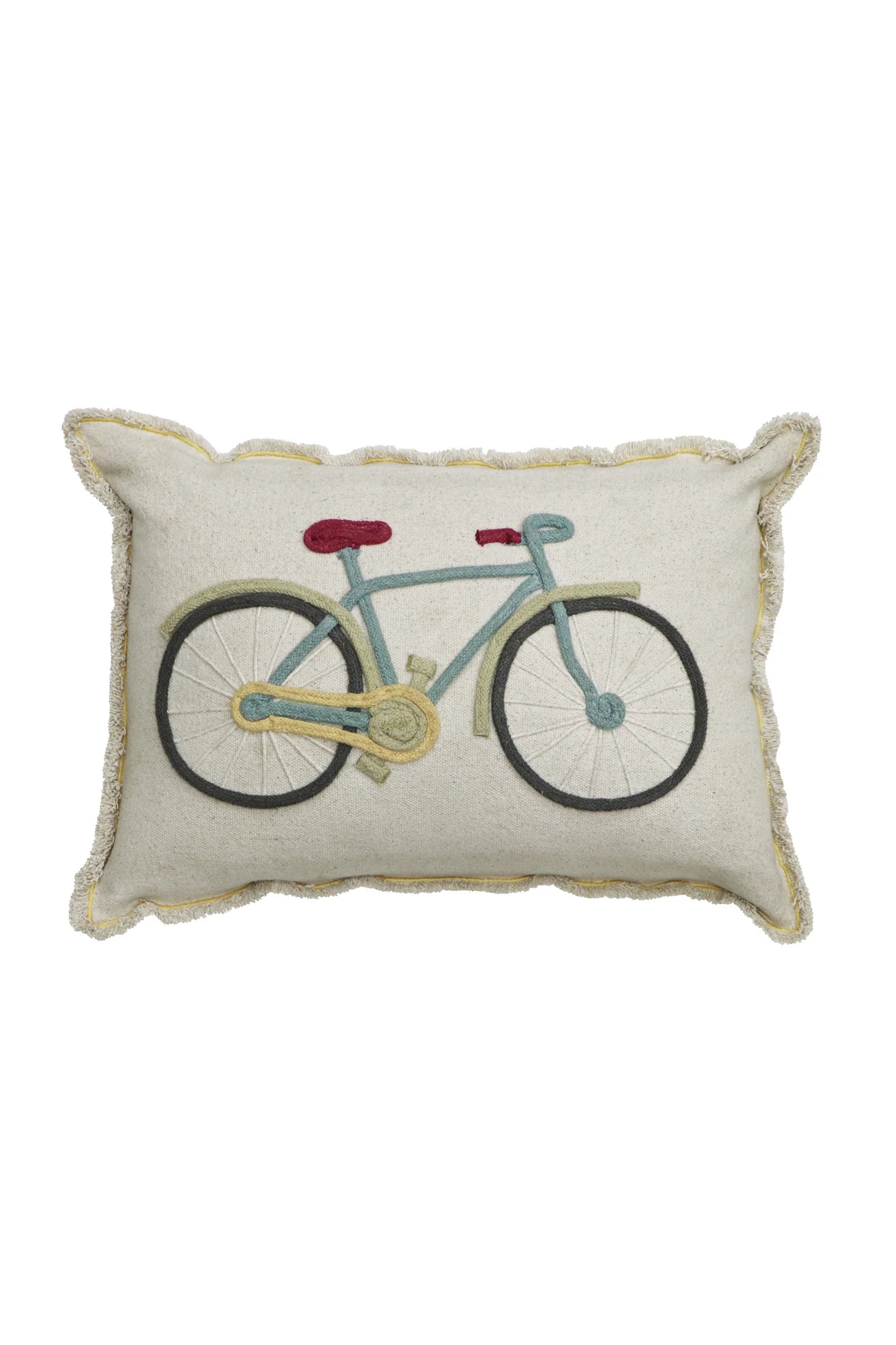 Throw Pillow Bike