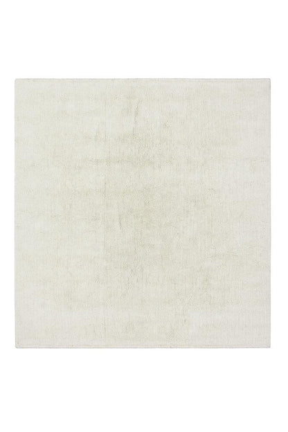 Rectangle Natural Washable Wool Rug