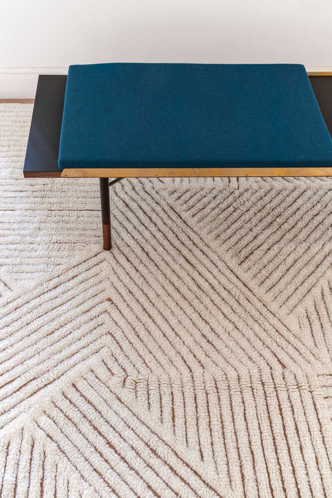 Almond Valley Washable Wool Rug