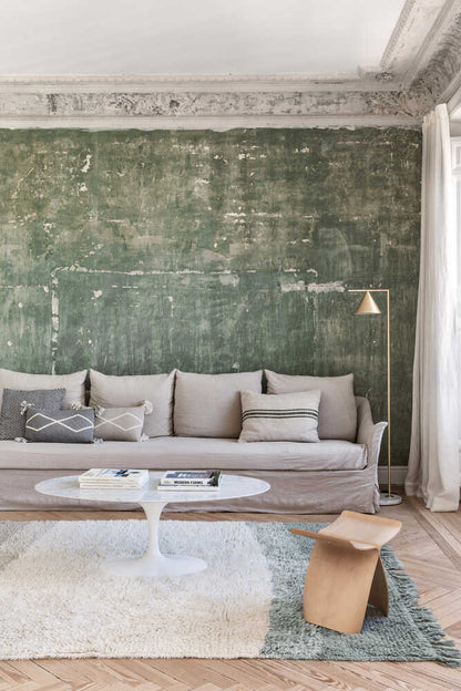 Into the Blue Washable Wool Rug